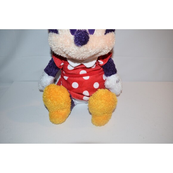 Disney Parks Minnie Mouse 14" Weighted Relaxing Emotional Support Plush Furry - Picture 6 of 13